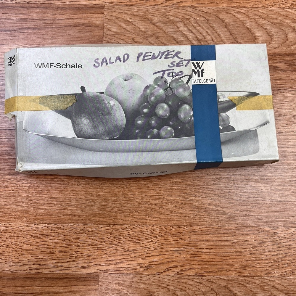 Vintage WMF Cromargan 18/8 Stainless Dish Plate‎ Tray Germany 6579 NEW